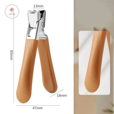 Aacar Tông Đơ Cắt Móng Tay Chân Da Thép Không Gỉ Dày, Biệt cho Gia Đình Lớn