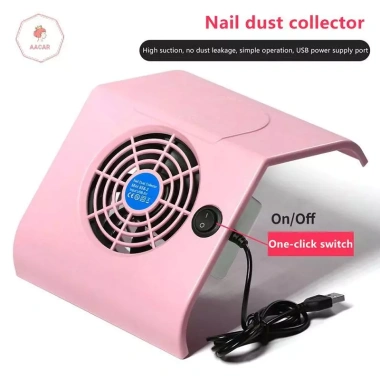 AACAR USB Nail Dust Collector Máy hút bụi móng tay di động, công suất mạnh, tiếng ồn thấp, bộ lọc quạt, giá 191.840₫