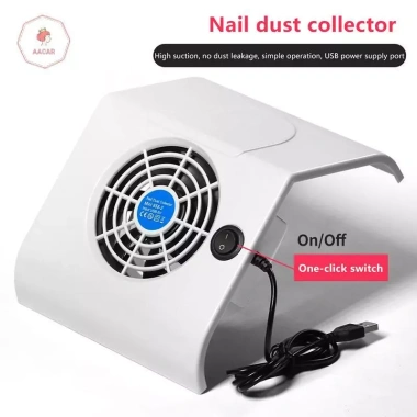 AACAR USB Nail Dust Collector Máy hút bụi móng tay di động, công suất mạnh, tiếng ồn thấp, bộ lọc quạt, giá 191.840₫ 3