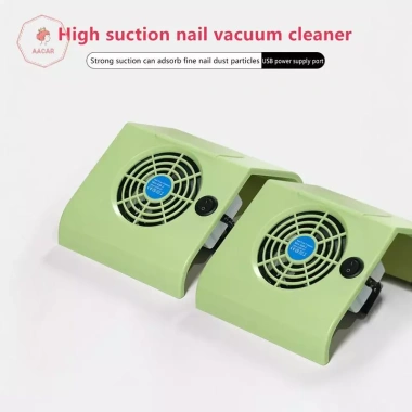 AACAR USB Nail Dust Collector Máy hút bụi móng tay di động, công suất mạnh, tiếng ồn thấp, bộ lọc quạt, giá 191.840₫ 5