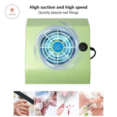 AACAR USB Nail Dust Collector Máy hút bụi móng tay di động, công suất mạnh, tiếng ồn thấp, bộ lọc quạt, giá 191.840₫ 8