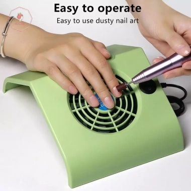 AACAR USB Nail Dust Collector Máy hút bụi móng tay di động, công suất mạnh, tiếng ồn thấp, bộ lọc quạt, giá 191.840₫ 9