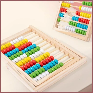 Abacus Trẻ em Phát triển sớm - Đồ chơi đếm toán cho bé mẫu giáo, giảm giá 18.3k 2 Abacus Trẻ em Phát triển sớm - Đồ chơi đếm toán cho bé mẫu giáo, giảm giá 18.3k 2