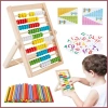 Abacus Trẻ em Phát triển sớm - Đồ chơi đếm toán cho bé mẫu giáo, giảm giá 18.3k 6