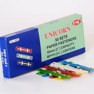 Acco nhựa UNC No.968 - Nẹp kẹp hồ sơ, tài liệu chất lượng, giảm giá 28.000 VND (đã giảm từ 36.120 VND)