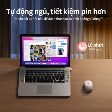 Acer Chuột Không Dây Im Lặng 2.4G + Bluetooth 5.2 3 DPI Plug & Play Giá 289k 8