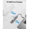 Acer USB C HUB 7 trong 1 4K 60Hz 100W PD 5Gbps 2 USB A 3.1 SD Card Reader iPhone 17/16/15 MacBook Pro iPad - 249.000 VND 5
