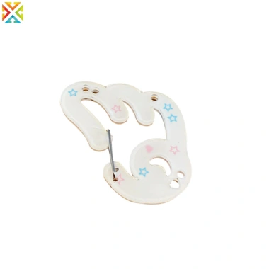 Acrylic Đa Năng Móc Khóa Hoạt Hình Âm Nhạc Note Hình Ô Carabiner - Giá 36.072₫