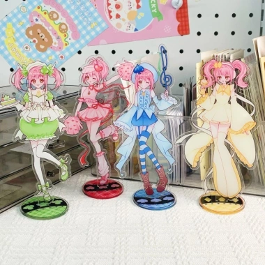 Acrylic Shugo Chara Hinamori Amu Đứng Bàn Màn Hình Anime Kawaii Giá 19.500₫