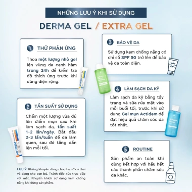 Actidem Derma Gel 18gr - Gel giảm mụn nhanh, trị hiệu quả, giá chỉ 105.000đ