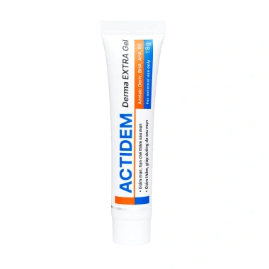 Actidem Derma Gel 18gr - Gel giảm mụn nhanh, trị hiệu quả, giá chỉ 105.000đ