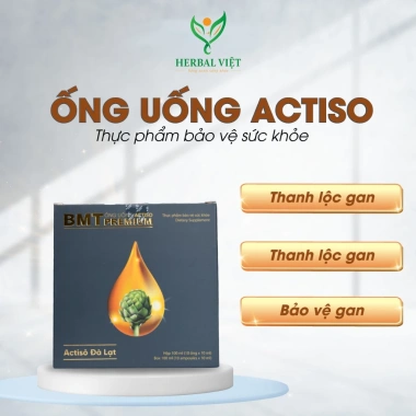 Actiso 500mg BMT Premium - Bảo Vệ Gan, Tăng Cường Chức Năng Gan, Hỗ Trợ Bổ Gan - Giá 98.000₫