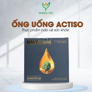 Actiso 500mg BMT Premium - Bảo Vệ Gan, Tăng Cường Chức Năng Gan, Hỗ Trợ Bổ Gan - Giá 98.000₫
