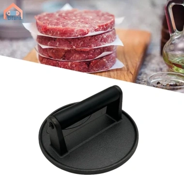 Acutana Patty Press Đa Năng Dụng Cụ Tròn làm Bít Tết, Sandwich, BBQ, Hot Dog 2