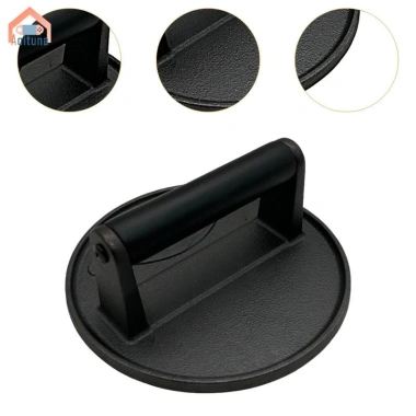 Acutana Patty Press Đa Năng Dụng Cụ Tròn làm Bít Tết, Sandwich, BBQ, Hot Dog 4