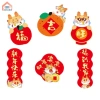 Acutuna 6 miếng Tủ lạnh nam châm Trung Quốc Đề can Tết Nguyên Đán, giảm giá 64.900 VND (giá gốc 80.476 VND)