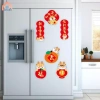 Acutuna 6 miếng Tủ lạnh nam châm Trung Quốc Đề can Tết Nguyên Đán, giảm giá 64.900 VND (giá gốc 80.476 VND) 6