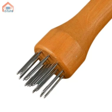 Acutuna Thịt Làm Mềm 14.5cm Nhỏ Gọn Tay Cầm Gỗ Cho Heo, Bít Tết, Cá Bò - 78.100₫ 4
