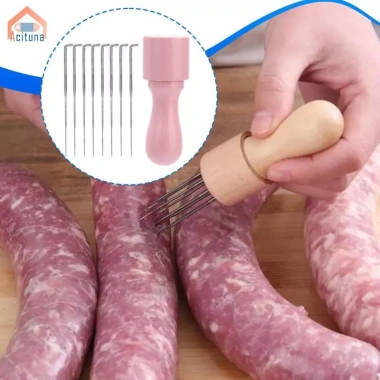 Acuuna Xúc Xích Pricker Mallet Tenderizer Thịt – Cầm thoải mái, dùng cho bít tết, thịt bò 2