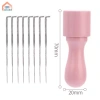 Acuuna Xúc Xích Pricker Mallet Tenderizer Thịt – Cầm thoải mái, dùng cho bít tết, thịt bò 4