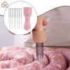 Acuuna Xúc Xích Pricker Mallet Tenderizer Thịt – Cầm thoải mái, dùng cho bít tết, thịt bò 7