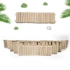 ADAMESUO Hamster Leo Thang - Cầu treo, hàng rào gỗ uốn cong, lồng môi trường sống cho hamster, chinchilla 5