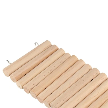 ADAMESUO Hamster Leo Thang - Cầu treo, hàng rào gỗ uốn cong, lồng môi trường sống cho hamster, chinchilla 7 ADAMESUO Hamster Leo Thang - Cầu treo, hàng rào gỗ uốn cong, lồng môi trường sống cho hamster, chinchilla 7