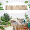 ADAMESUO Hamster Leo Thang - Cầu treo, hàng rào gỗ uốn cong, lồng môi trường sống cho hamster, chinchilla 9