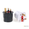 Adapter Du Lịch EU 2 Pin & 3 Pin Cắm AC - Chuyển Đổi Vương Quốc Anh, Giá Tốt