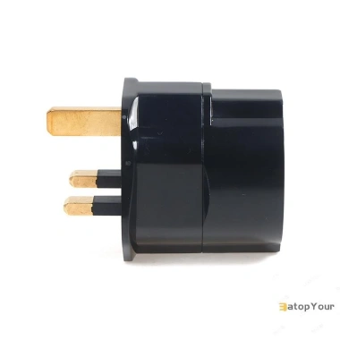 Adapter Du Lịch EU 2 Pin & 3 Pin Cắm AC - Chuyển Đổi Vương Quốc Anh, Giá Tốt 3