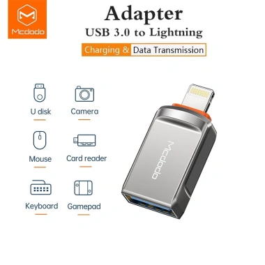 Adapter Mcdodo Chuyển Đổi Cổng L sang USB 3.0 cho Apple & Type C, Tốc độ cao, Giá 123.200₫ 10