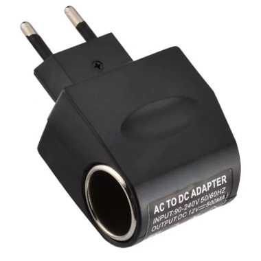 Adapter MIS AC220V sang DC12V 6W An Toàn cho Xe Bật Lửa, Cắm Tường, Giá 57.420đ