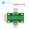 Adapter PCB Type-C USB 3.1 24P 2.54mm Kiểm Tra Dữ Liệu - Giá Ưu Đãi 42.673 VND 4