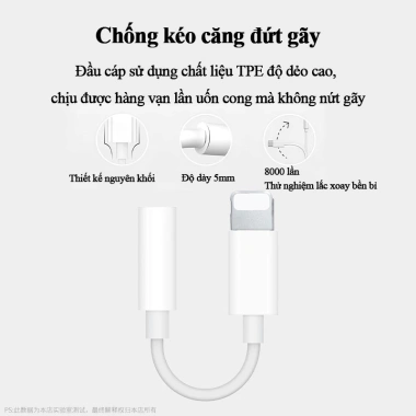 Adapter Tai Nghe HiFi Type C cho iPhone Samsung Xiaomi Huawei OPPO - Dùng cho Điện Thoại, Tablet
