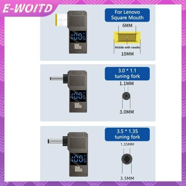 Adapter Type-C PD100W 100W Sạc Laptop HP Lenovo Dell Giá ưu đãi 81.400 VND 8 Adapter Type-C PD100W 100W Sạc Laptop HP Lenovo Dell Giá ưu đãi 81.400 VND 8