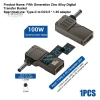 Adapter Type-C PD100W 100W Sạc Laptop HP Lenovo Dell Giá ưu đãi 81.400 VND 12