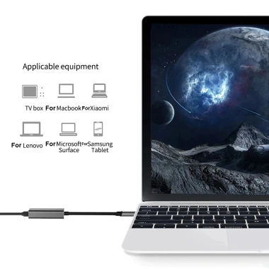 Adapter USB 3.0 Type-C sang RJ45 1.000Mbps - Card mạng cho MacBook, PC Android hỗ trợ Windows 10 chỉ 74.140₫ 6 Adapter USB 3.0 Type-C sang RJ45 1.000Mbps - Card mạng cho MacBook, PC Android hỗ trợ Windows 10 chỉ 74.140₫ 6
