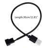Adapter USB sang 4Pin Hrtyvhin - Quạt Cáp USB 5V 30cm cho Laptop, Giá chỉ 43.154 VND 2