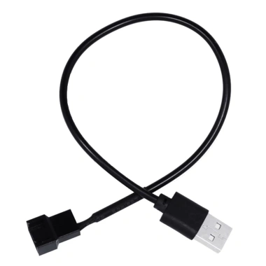 Adapter USB sang 4Pin Hrtyvhin - Quạt Cáp USB 5V 30cm cho Laptop, Giá chỉ 43.154 VND 6