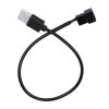 Adapter USB sang 4Pin Hrtyvhin - Quạt Cáp USB 5V 30cm cho Laptop, Giá chỉ 43.154 VND 7