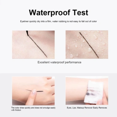 Adel Eyeliner Nước Vỏ Nhám Chống Trượt, Đầu Cọ Mảnh, Chống Trôi 24H, Nét Sắc Nét