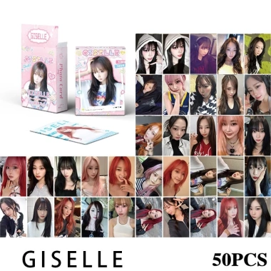 Aespa Giselle Laser Card Set 50 Thẻ Ảnh LOMO - Nhóm Nhạc KPOP Giá 57.200 VND 3