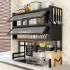 AetheraHome Giá Đựng Chén Đĩa Nắp Đậy - Kệ Bếp Đa Năng Trên Bồn Rửa 65-105cm 239k