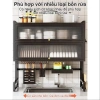 AetheraHome Giá Đựng Chén Đĩa Nắp Đậy - Kệ Bếp Đa Năng Trên Bồn Rửa 65-105cm 239k 2