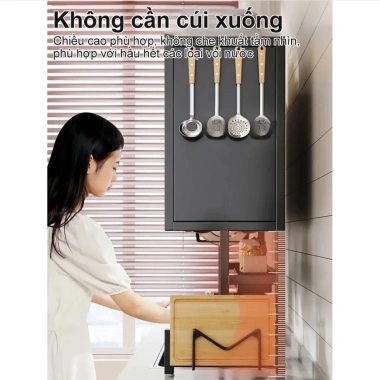 AetheraHome Giá Đựng Chén Đĩa Nắp Đậy - Kệ Bếp Đa Năng Trên Bồn Rửa 65-105cm 239k 4
