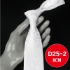 AFAN Nam Paisley 8cm Hạt Điều hoa văn - Cà vạt dệt Trắng Bạc Vàng Xám, chỉ 91.799₫ 10