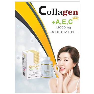 Ahlozen Collagen AEC Viên Uống Đẹp Da USA - Hàng Chính Hãng Giảm Giá 300k