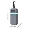AIGE Silicone Bảo Vệ Mềm Chống Sốc, Vỏ Đánh Bụi Trơn Cao Cấp cho Cuktech 25 SE Power Bank 25.000mAh Du Lịch 184.828₫ 2