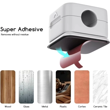 Aioneus Kẹp Giữ Dây Sạc Cố Định Mini - Nam Châm Hút, Gọn Gàng, Treo Dây Điện Cáp, Giá Ưu Đãi 25.000₫ 5
