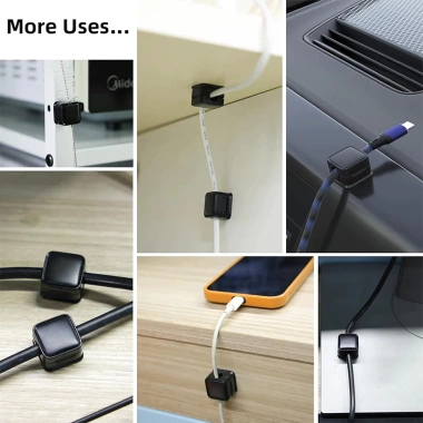 Aioneus Kẹp Giữ Dây Sạc Cố Định Mini - Nam Châm Hút, Gọn Gàng, Treo Dây Điện Cáp, Giá Ưu Đãi 25.000₫ 8